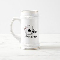 Aces Above the Rest Glass