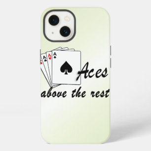 Aces Above the Rest Green iPhone 13 Case