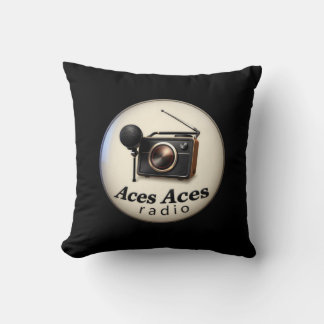 Aces Aces retro Throw Pillow