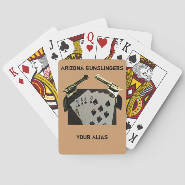 Aces and Eights Playing Cards (Back)