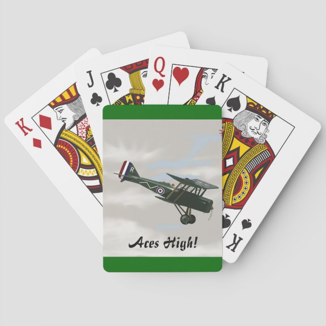 Aces High Playing Cards (Back)