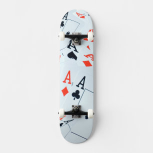 Aces In A Layered Composition, Skateboard