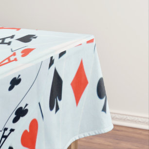 Aces In A Layered Pattern, Tablecloth
