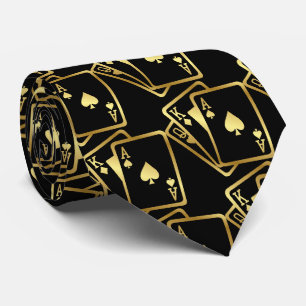 Aces Tie One On Casino Tie