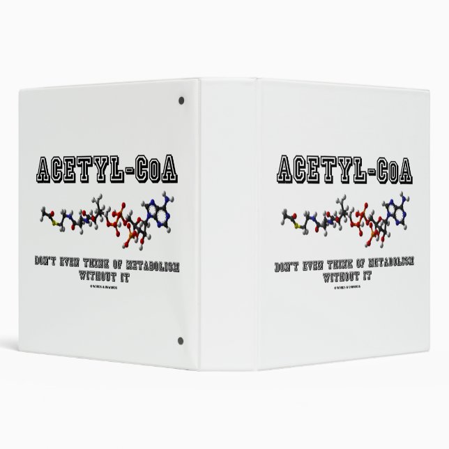 Acetyl-CoA Don't Even Think Of Metabolism Without Binder (Background)