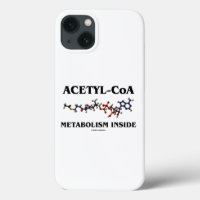 Acetyl-CoA Metabolism Inside Chemical Molecule