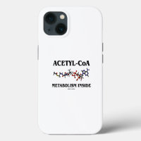 Acetyl-CoA Metabolism Inside Chemical Molecule