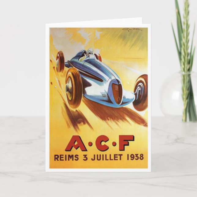 ACF Reims 3 Juillet 1938 Card (Front)