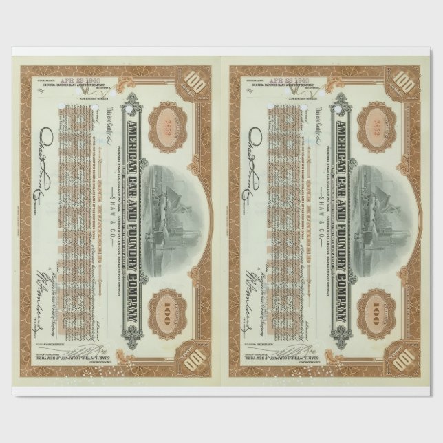 ACF stock Wrapping Paper (Flat)