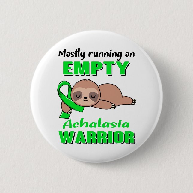 Achalasia Awareness 2 Inch Round Button (Front)