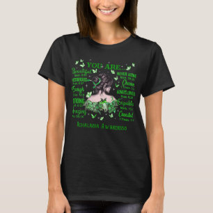 Achalasia Awareness Bible Verses & Butterflies T-Shirt