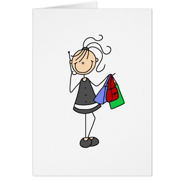 Achats et chiffre carte de bâton de portable (Devant)