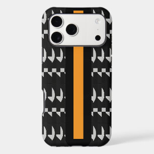 Achempong Noir Echo Carotte Orange Accent Designer
