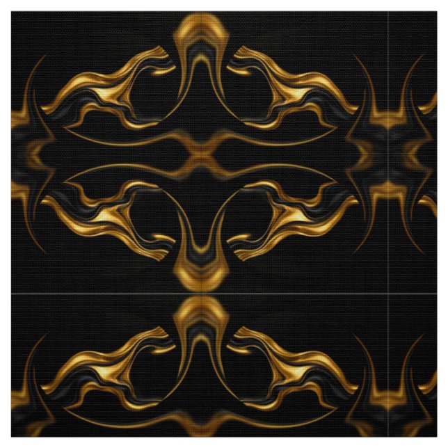 Achempong Opulent Swirl Polyester Poplin Decor Fab Fabric (Swatch)