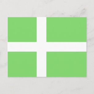Achen Greenland Proposal, Greenland flag Postcard