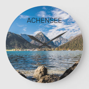 Achensee Tirol Retro Austria Holiday Souvenir Large Clock