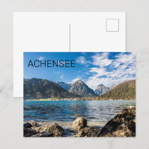 Achensee Tirol Retro Austria Holiday Souvenir Postcard