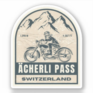 Ächerli Pass swiss–alps motorcycle tour