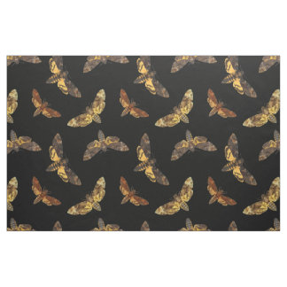 Acherontia Lachesis - Death's-head Hawkmoth Fabric