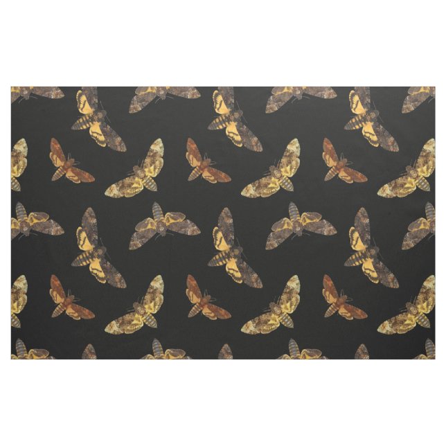Acherontia Lachesis - Death's-head Hawkmoth Fabric (Fat Quarter)