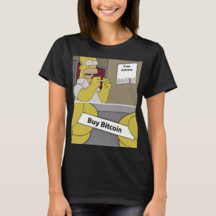 Acheter Bitcoin Mème T-Shirt drôle de dessin ani