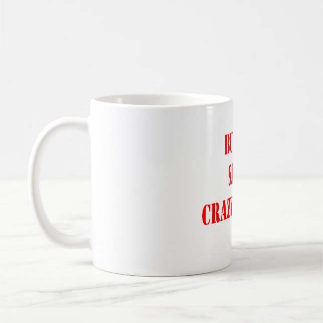 Acheter De L'Art Économisez Une Mug Person Crazy (Gauche)