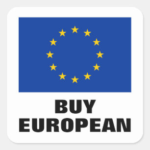 Acheter des petits autocollants européens avec dra