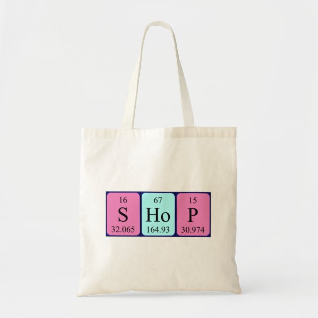 Acheter le sac fourre-tout de mots de table périod (Devant)
