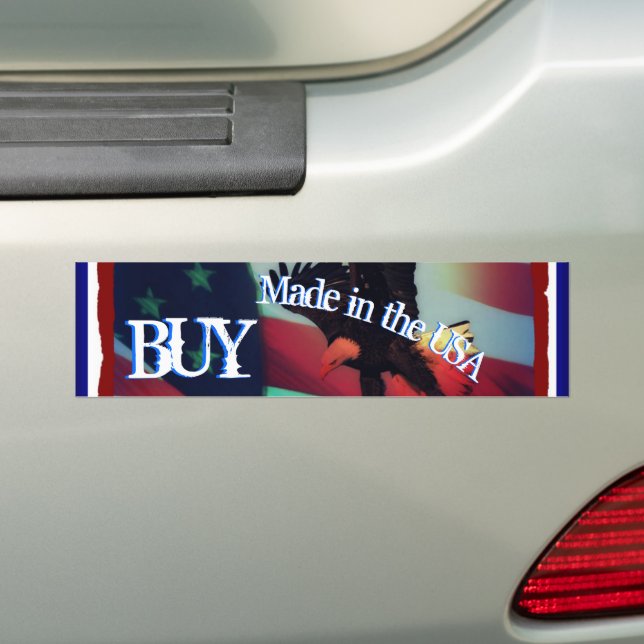 Acheter Made in the USA Bumper Sticker (En voiture)