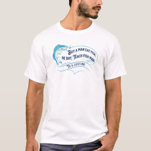 Acheter un homme Mange du poisson, Le T-shirt de j