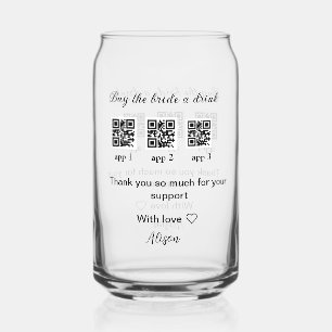 acheter une boisson acheter mariée scanner QR code
