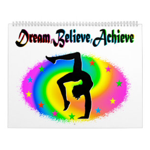 ACHIEVE YOUR GYMNASTICS DREAMS CALENDAR