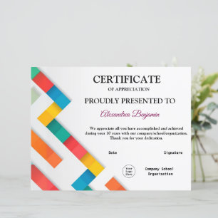 Achievement Appreciate Gold red logo 