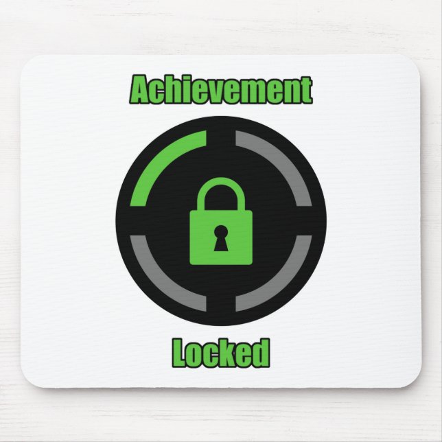 Achievement Locked Mouse Pad (Front)