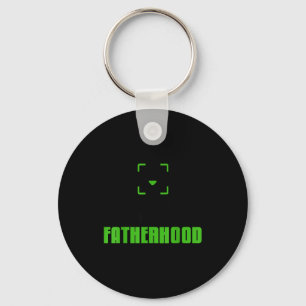 Achievement Unlocked Fatherhood Gamer Video Games  Keychain
