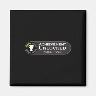 Achievement Unlocked Fathers Day Gift For Gamers Magnet