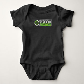 Achievement Unlocked Funny Gamer Dad Pregnancy Man Baby Bodysuit