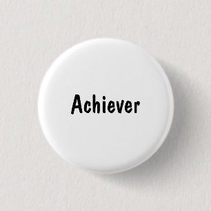 Achiever 1 Inch Round Button