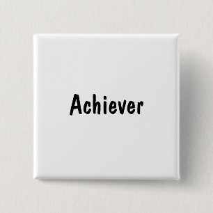 Achiever 2 Inch Square Button