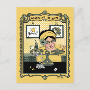 Achieving Balance_C_Postcard Postcard