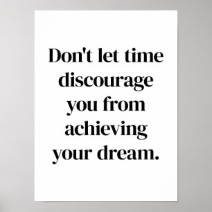 Achieving Your Dream Poster