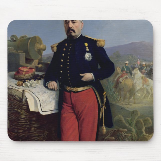 Achille Bazaine  1867 Mouse Pad (Front)