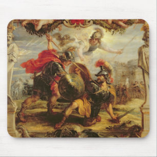 Achilles Defeating Hector, 1630-32 Mouse Pad