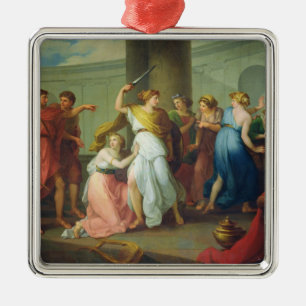 Achilles recognised, 1799 metal ornament
