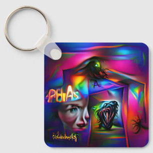 Achulophobia keychain