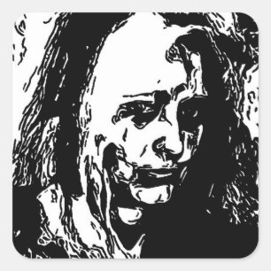 Acid Burn Version 2 Square Sticker