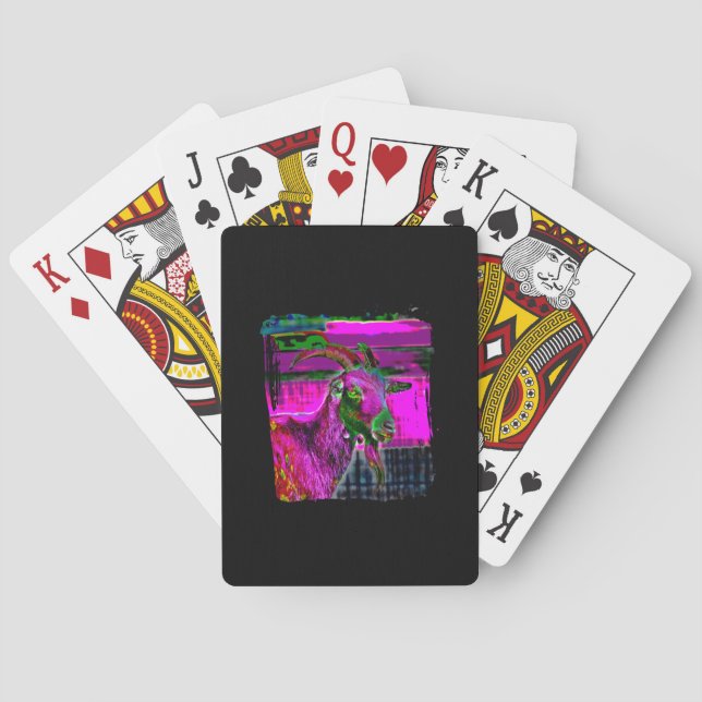 Acid Goat Playing Cards (Back)