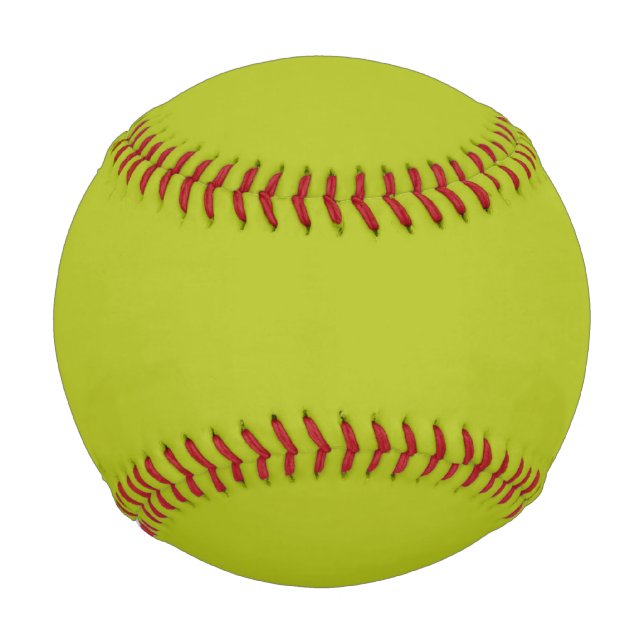 Acid Green (solid colour)  Baseball (Front)