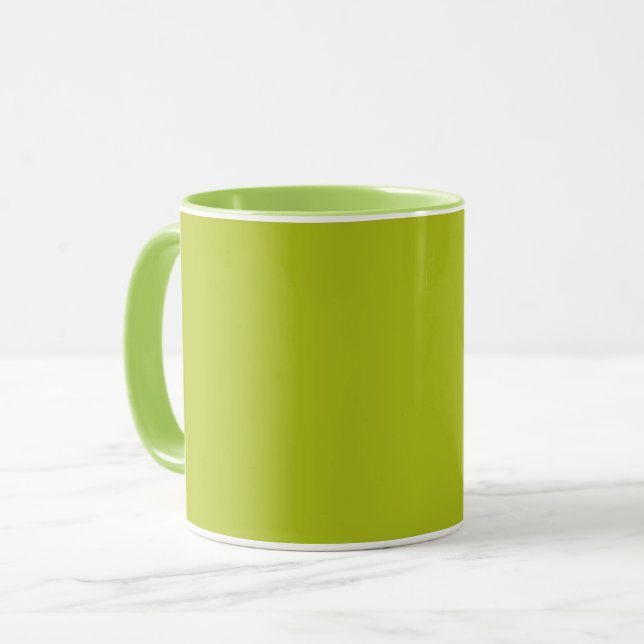 Acid Green (solid colour)  Mug (Front Left)