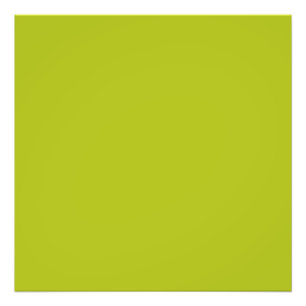 Acid Green (solid colour) Photo Print
